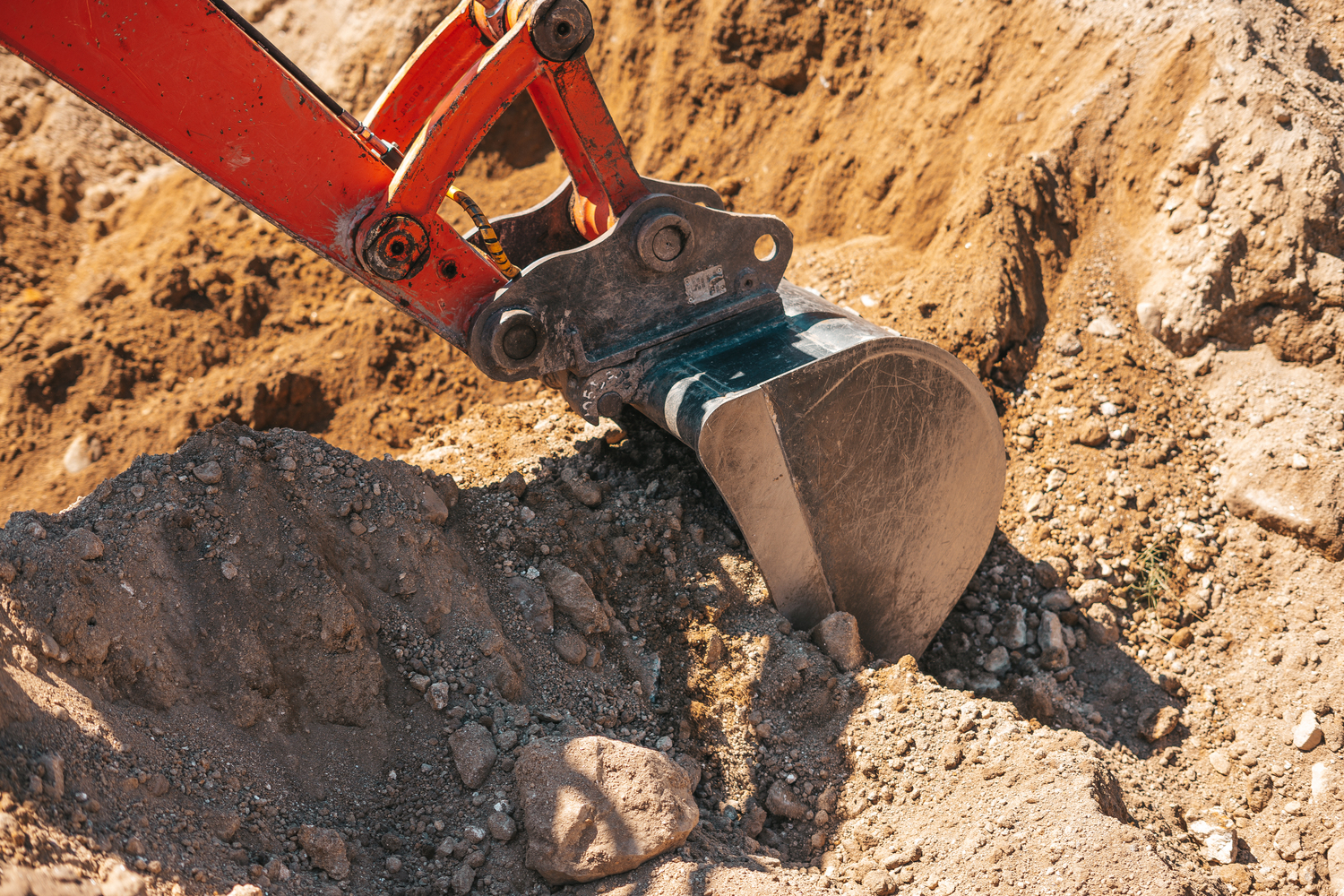 Precision Grading and Sitework Services, Excavation